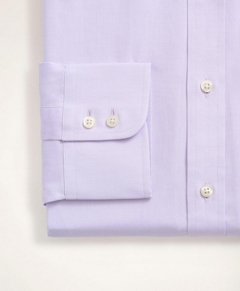 商品Brooks Brothers|Brooks Brothers x Thomas Mason® Regent Regular-Fit Dress Shirt, Pinpoint English Collar,价格¥1252,第6张图片详细描述
