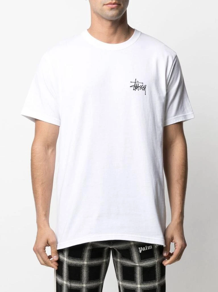 商品STUSSY|STUSSY - Logo Cottont-shirt,价格¥374,第5张图片详细描述