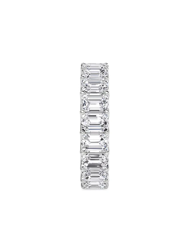 商品VRAI|Eternity Bands 14K White Gold & 5.00 TCW Lab-Grown Diamond Emerald Eternity Band,价格¥33735,第4张图片详细描述