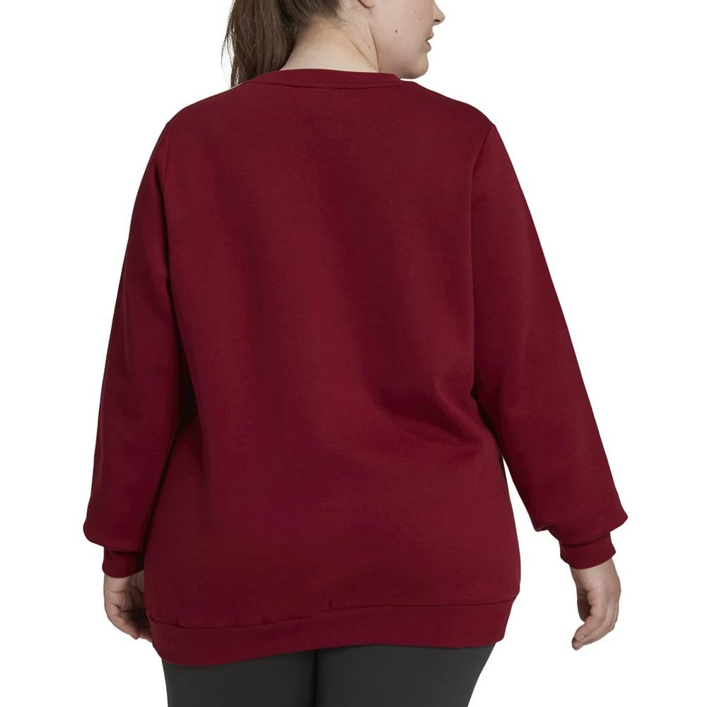 商品Adidas|Plus Size Essentials 3-Stripes Fleece Sweatshirt,价格¥150,第2张图片详细描述