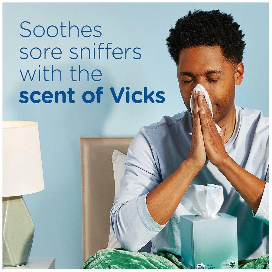 商品Puffs|Plus Lotion Facial Tissues Vicks, 48 Tissues Per Box,价格¥19,第3张图片详细描述