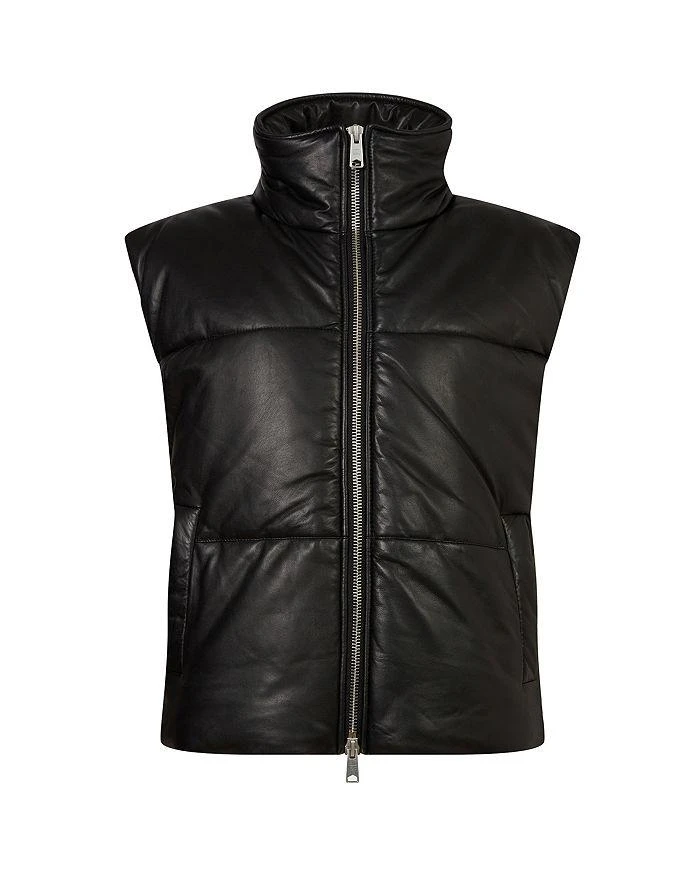 Bradbury Leather Puffer Vest 商品