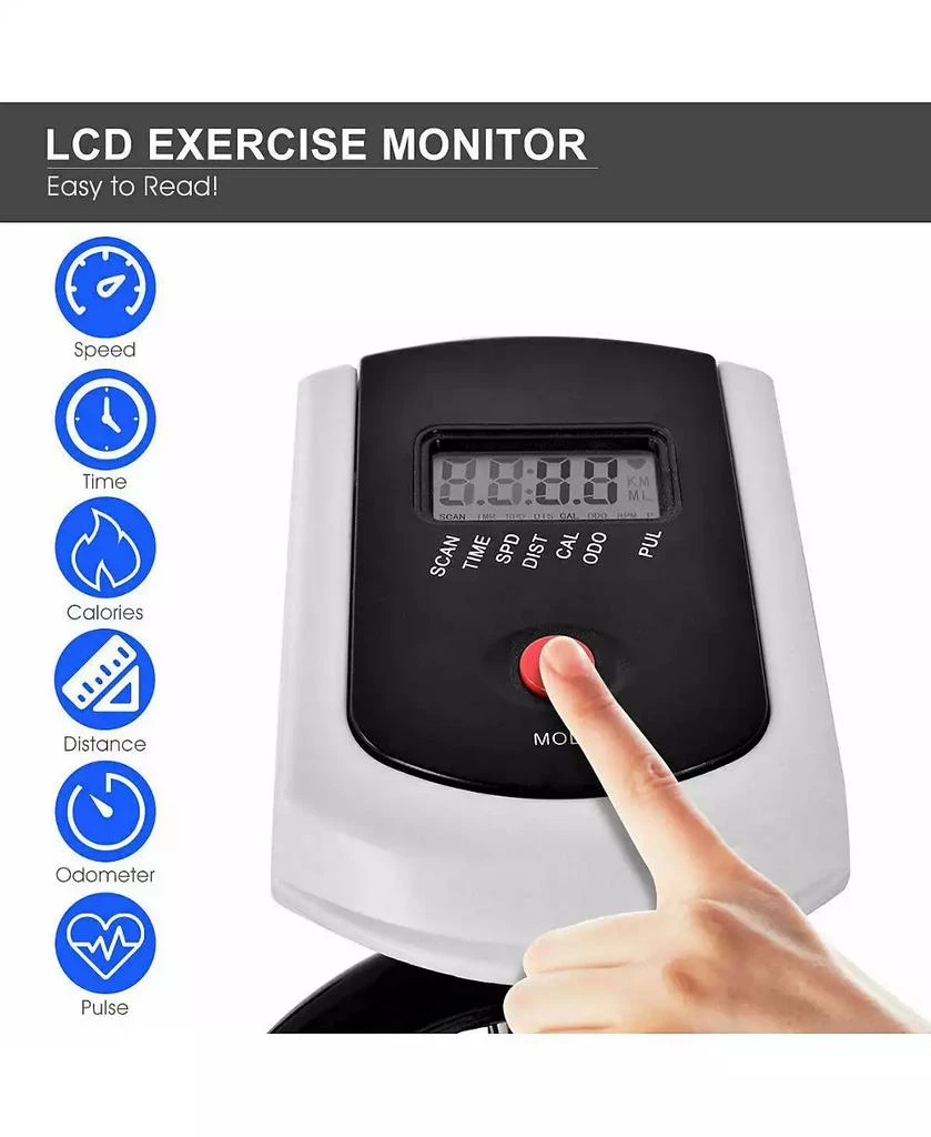 Exercise Bicycle Indoor Bike Cycling Cardio Adjustable Gym 商品