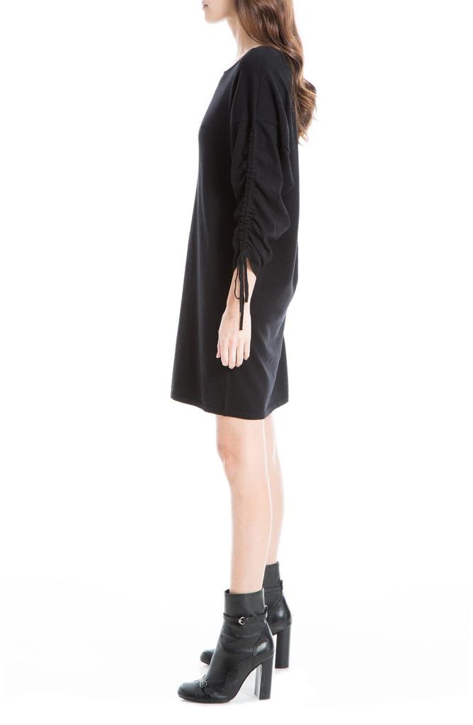 Drawstring-Sleeve Sweater Dress商品第3张图片规格展示