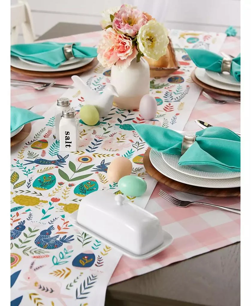 Easter Garden Embellished Table Runner, 14" x 108" 商品