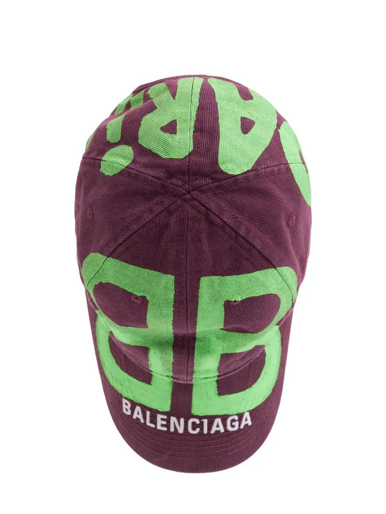 商品Balenciaga|Bb Sprayed Cotton Cap,价格¥3828,第4张图片详细描述
