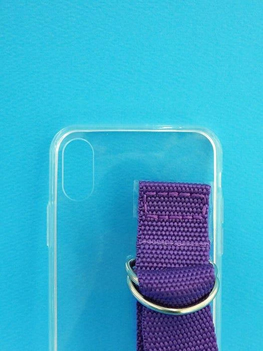 商品SECOND UNIQUE NAME|Sun Case Clear Purple Card Jelly Case,价格¥423,第2张图片详细描述