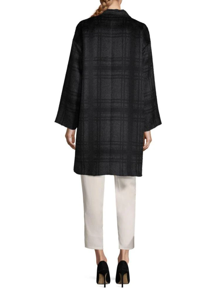 商品Eileen Fisher|Long Plaid Coat,价格¥3926,第2张图片详细描述