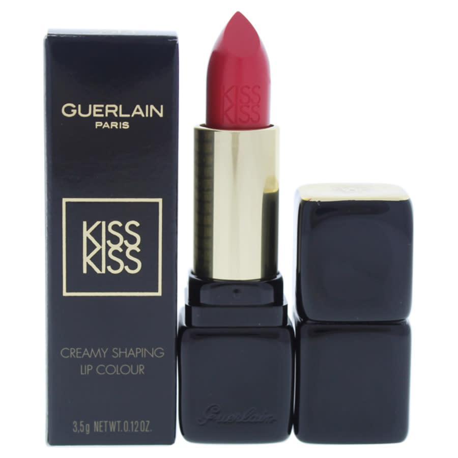 商品Guerlain|/ Kiss Kiss Creamy Satin Finish Lipstick (324) Red Love 0.12 oz,价格¥148,第1张图片