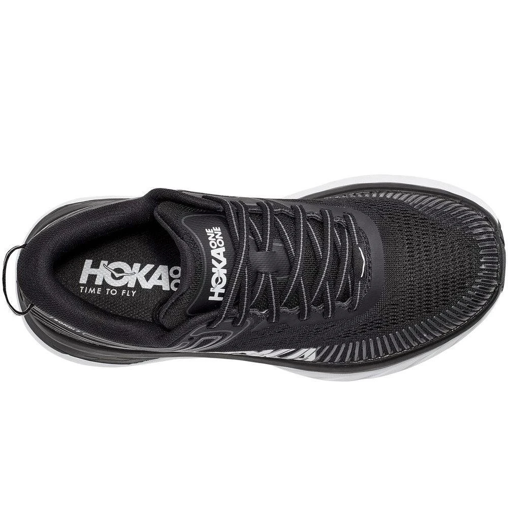 商品Hoka One One|Bondi 7 'Black / White',价格¥971,第2张图片详细描述