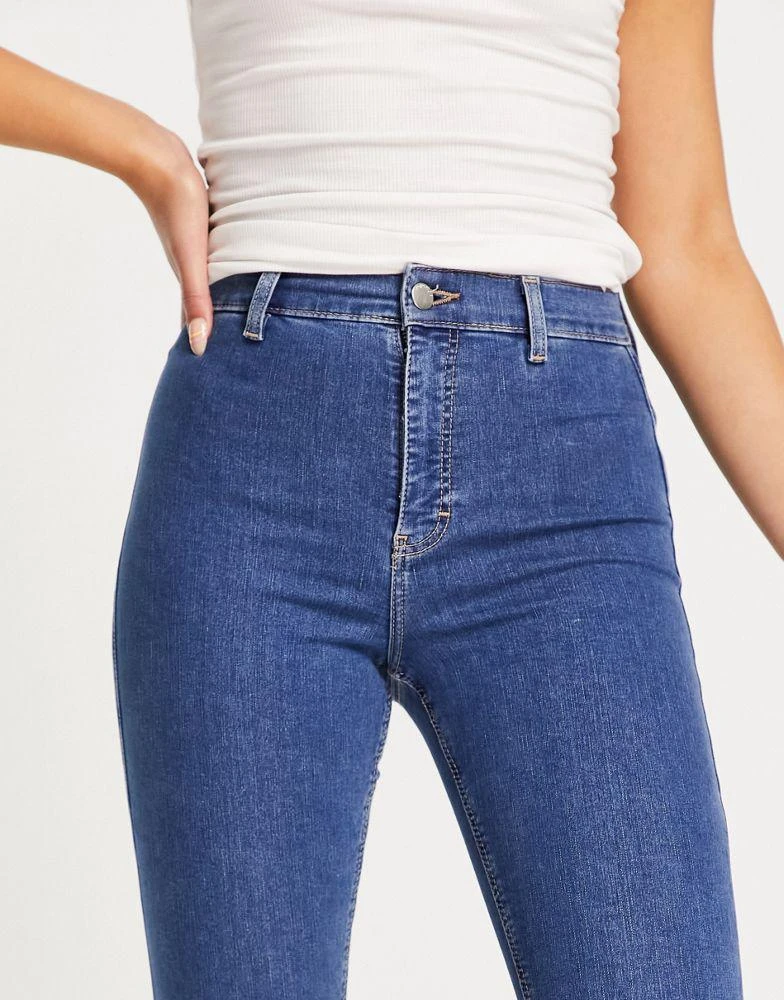 商品Topshop|Topshop Joni jean in mid blue ,价格¥175,第2张图片详细描述