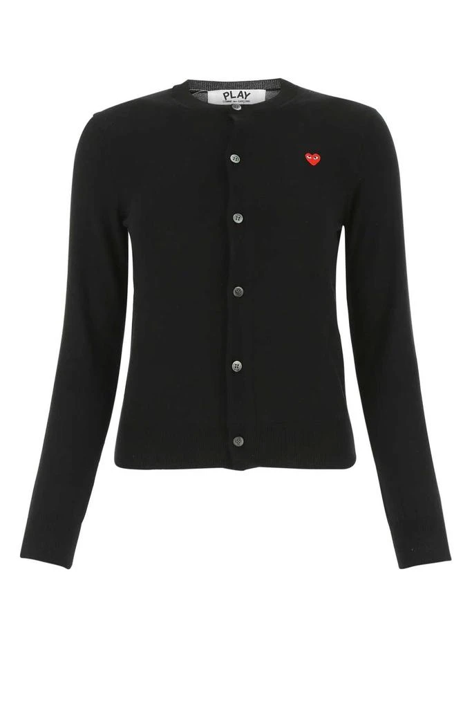 商品Comme des Garcons|Comme des Garçons Play Heart Patch Buttoned Cardigan,价格¥1949,第1张图片