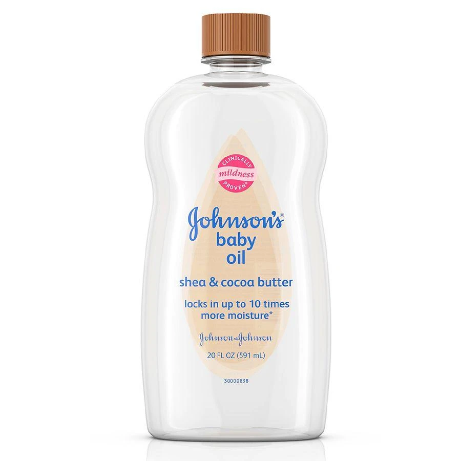 商品Johnson's Baby|Oil With Shea & Cocoa Butter,价格¥83,第1张图片