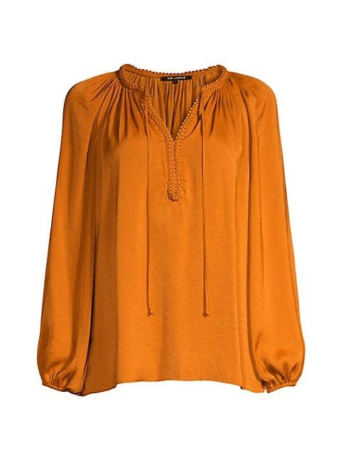 商品Kobi Halperin|Rosa Cotton &amp; Silk Blouse,价格¥1074,第1张图片