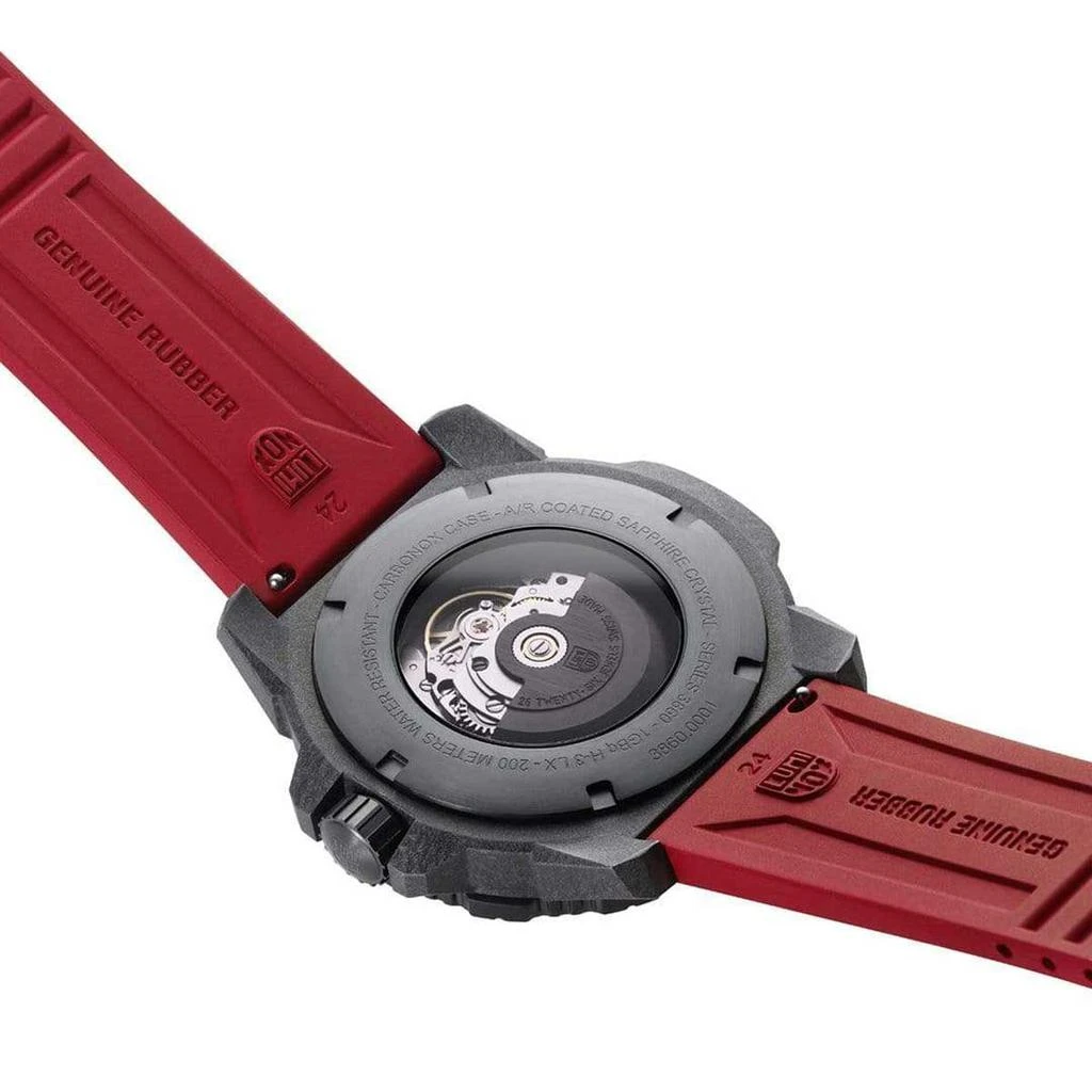 商品Luminox|Luminox Men's Automatic Watch - Master Carbon Seal Black Dial Rubber Strap Dive | 3875,价格¥6586,第3张图片详细描述