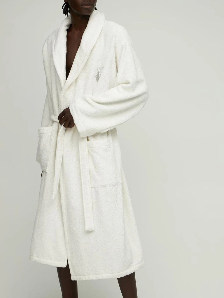 商品Off-White|Arrow Leaves Bathrobe,价格¥1751,第3张图片详细描述