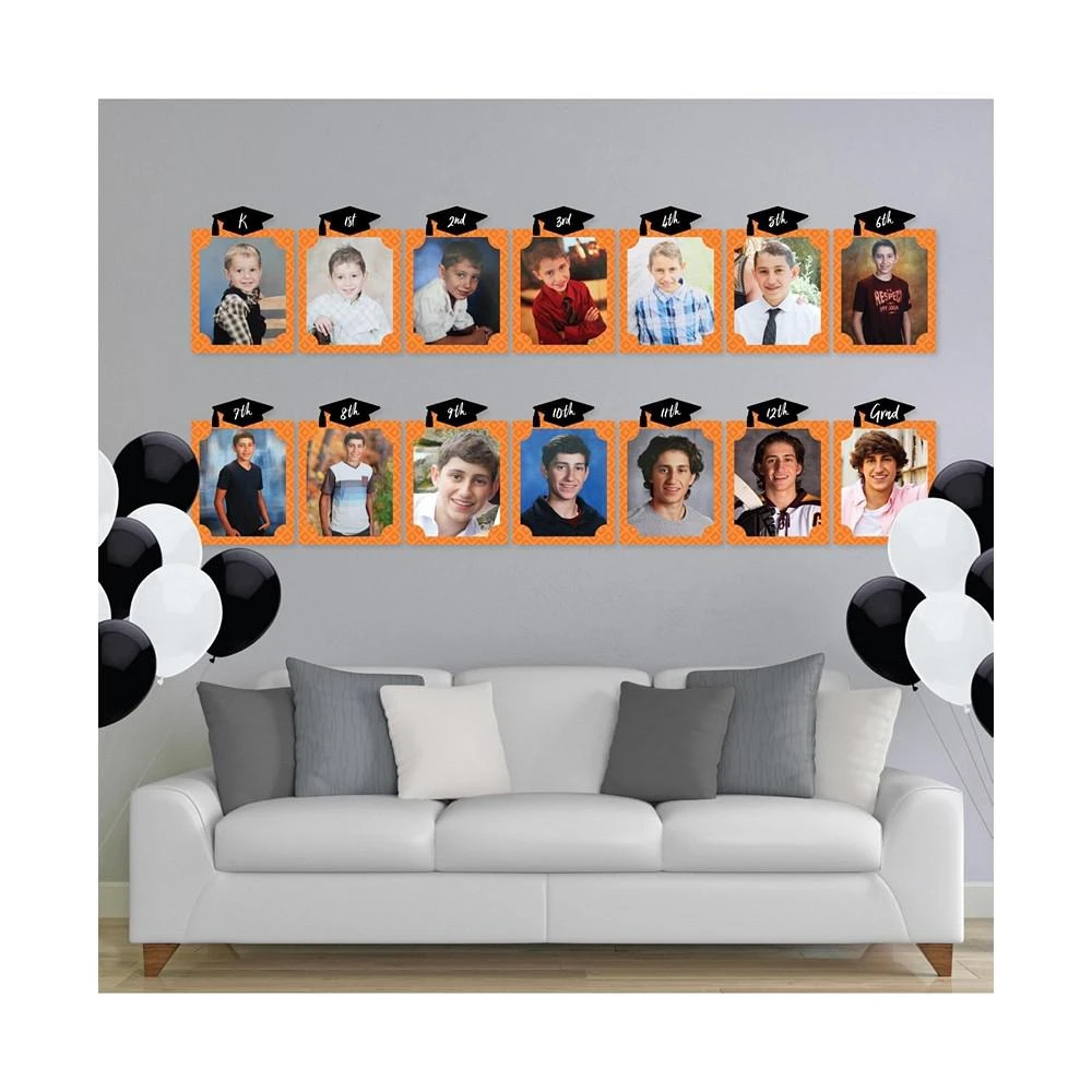 商品Big Dot of Happiness|Orange Grad - Best is Yet to Come - 8 x 10 inches K-12 School Photo Holder - DIY Graduation Party Decor - Picturific Display,价格¥224,第3张图片详细描述