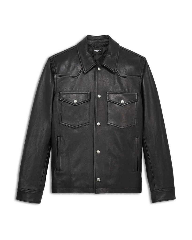 Patch Pocket Leather Jacket 商品