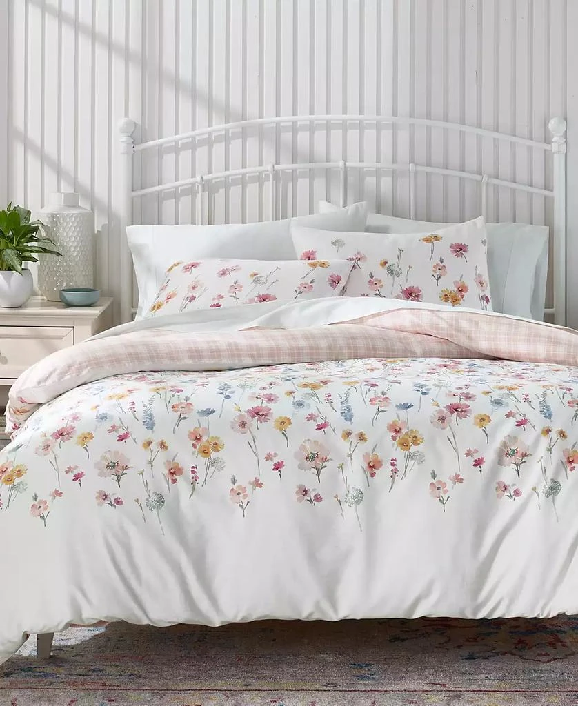 商品Charter Club|Flora 3-Pc. Duvet Cover Set, King, Macy's Exclusive,价格¥590,第5张图片详细描述