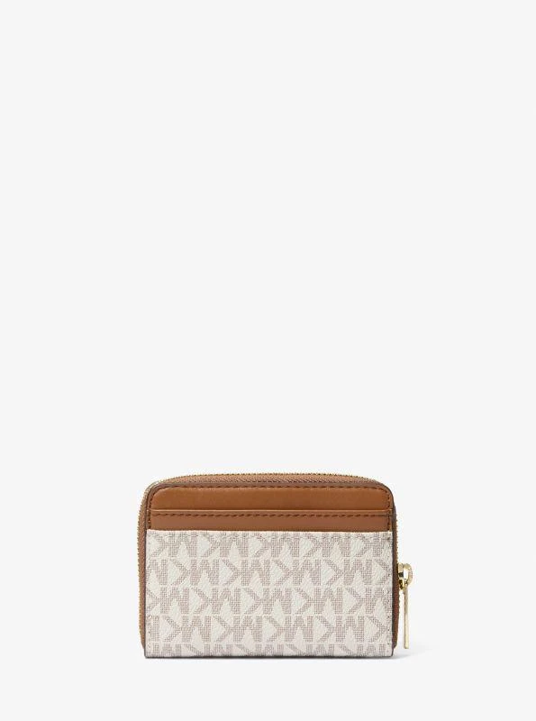 商品Michael Kors|Jet Set Travel Medium Logo Zip-Around Card Case,价格¥366,第3张图片详细描述