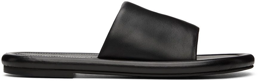 商品JW Anderson|Black Bumper Tube Slides,价格¥1075,第1张图片