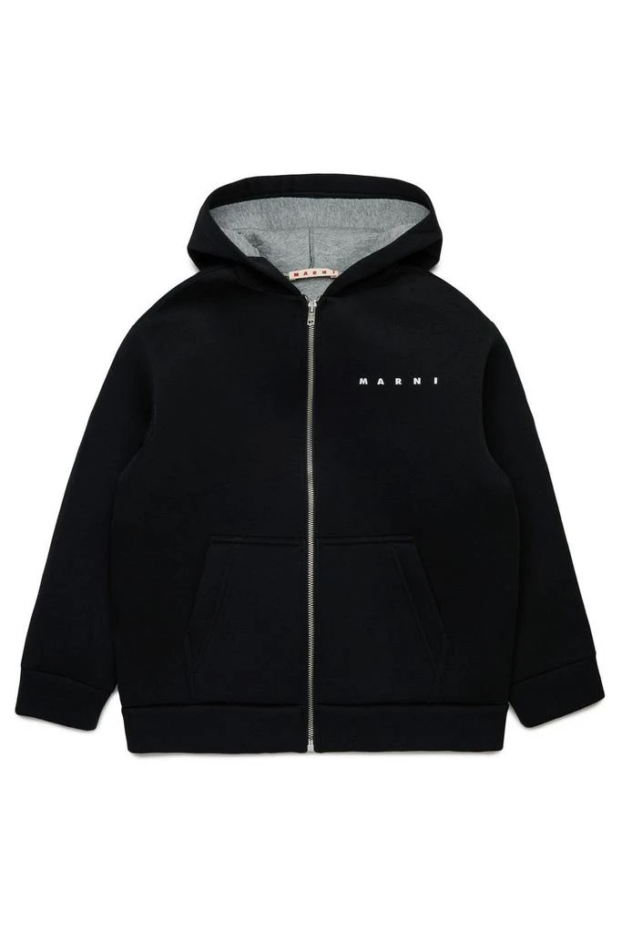 商品Marni|Marni Kids Zip-Up Hooded Jacket,价格¥2161,第1张图片