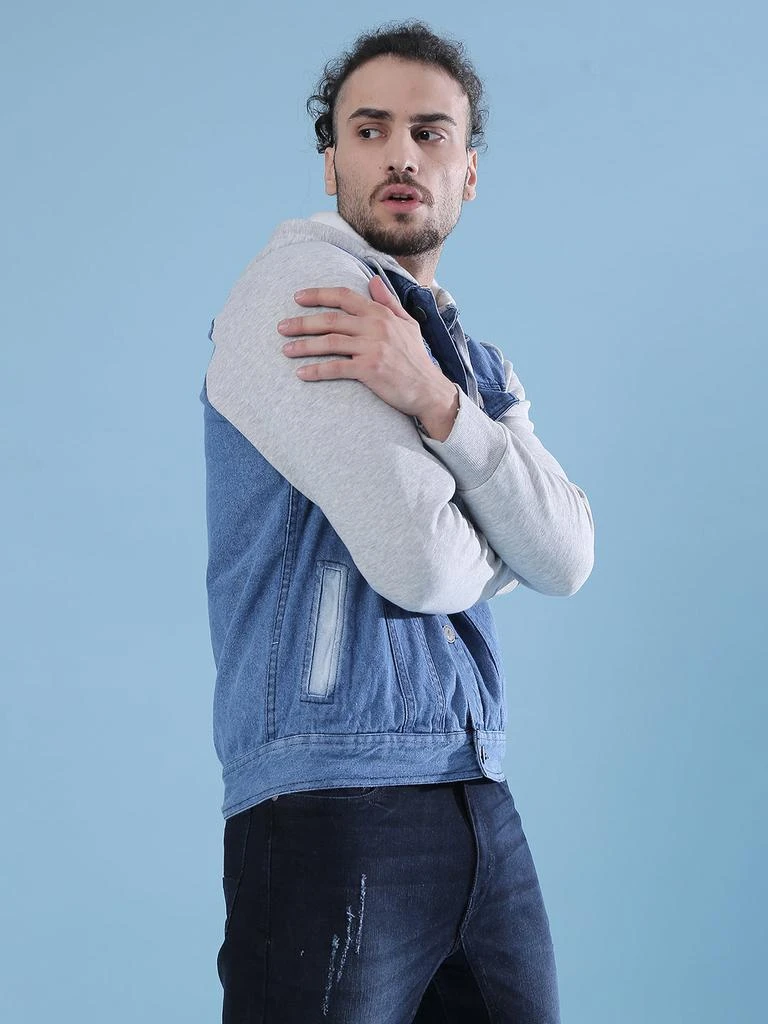 商品Campus Sutra|Men Stylish Casual Denim Jacket,价格¥824,第3张图片详细描述