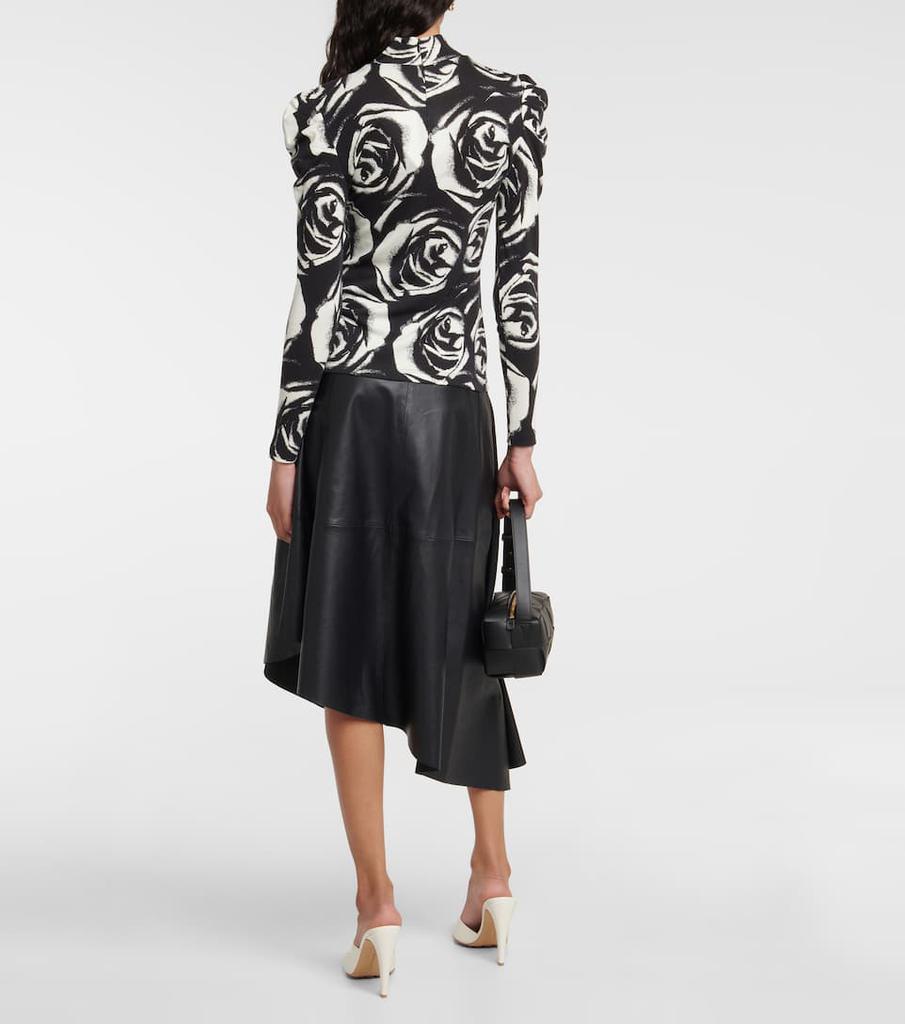 商品Diane von Furstenberg|Doha花卉高领针织上衣,价格¥3229,第3张图片详细描述