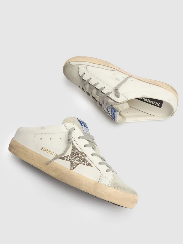 商品Golden Goose|20mm Super-star Leather Mule Sneakers,价格¥4547,第1张图片