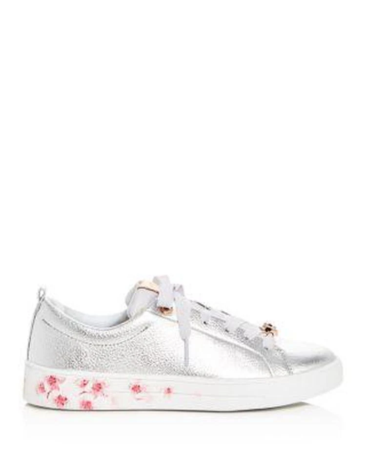 商品Ted Baker London|Women's Kelleip Leather Lace Up Platform Sneakers,价格¥718,第2张图片详细描述