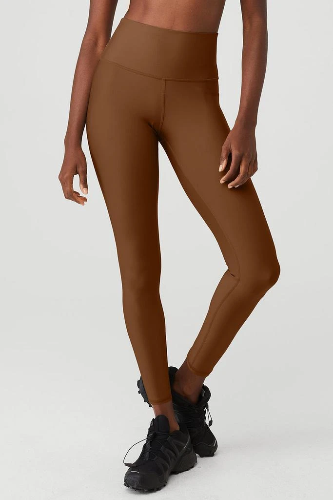 商品Alo|7/8 High-Waist Airlift Legging - Cinnamon Brown,价格¥980,第1张图片