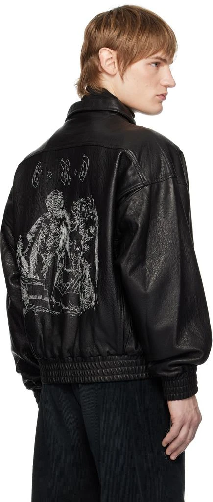 商品Enfants Riches Deprimes|Black Painter's Wives Library Leather Jacket,价格¥33821,第3张图片详细描述