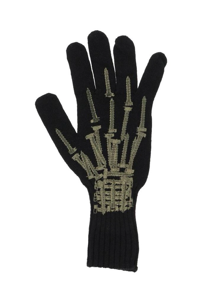 商品44 LABEL GROUP|44 label group wool gloves with print,价格¥745,第3张图片详细描述