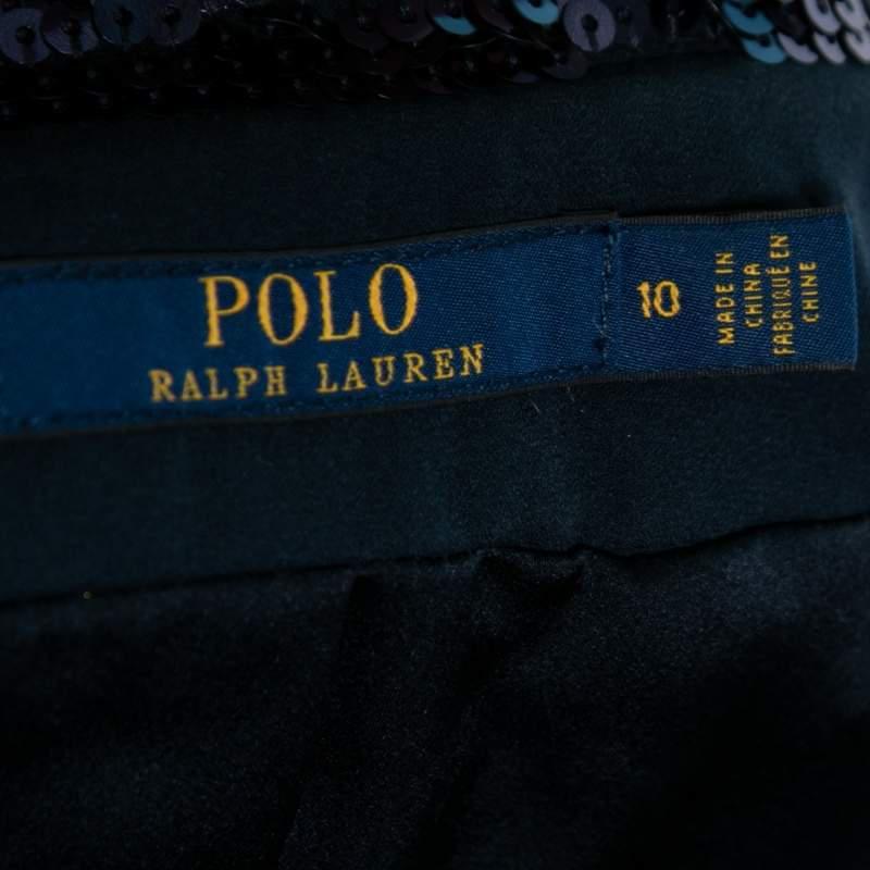 商品[二手商品] Ralph Lauren|Polo Ralph Lauren Blue Sequin Blazer L,价格¥2978,第6张图片详细描述