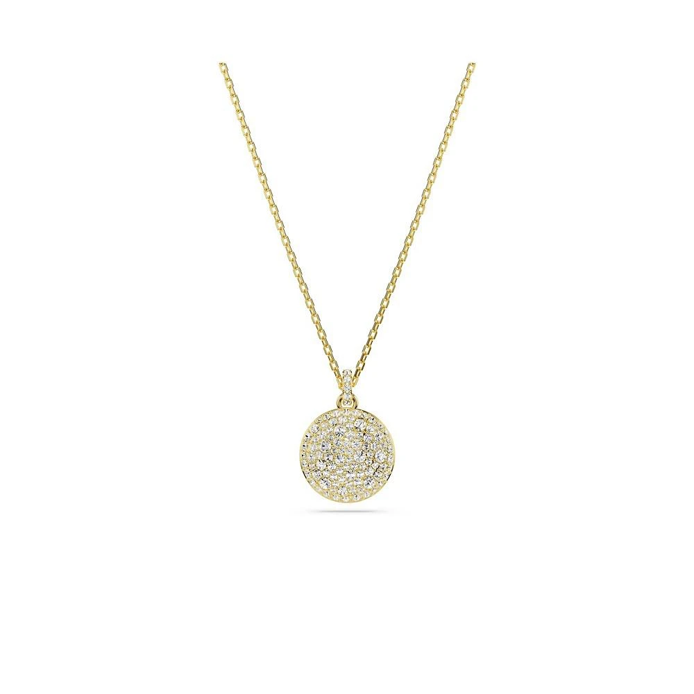 White, Rhodium Plated or Rose-Gold Tone or Gold-Tone Meteora Layered Pendant Necklace 商品