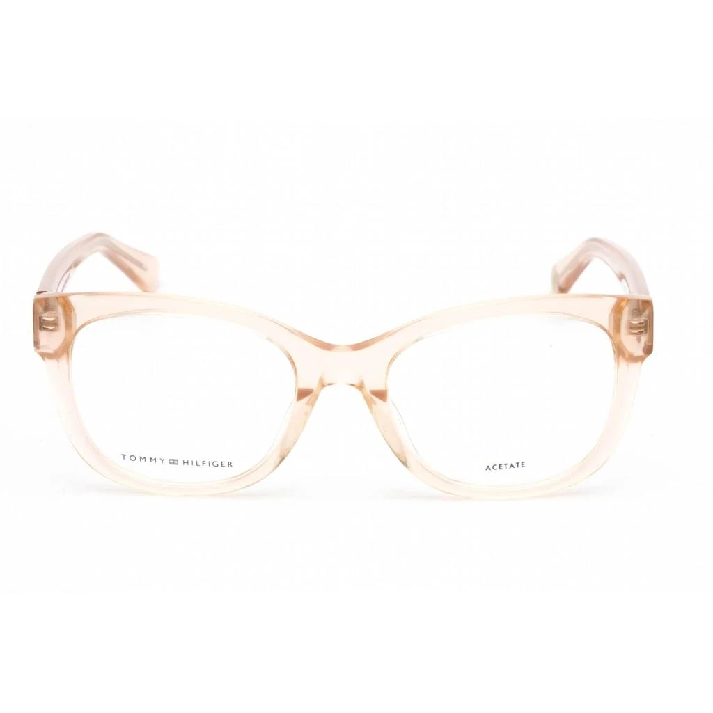 商品Tommy Hilfiger|Tommy Hilfiger Women's Eyeglasses - Cat Eye Shape Nude Plastic Frame | TH 1864 0FWM 00,价格¥253,第2张图片详细描述