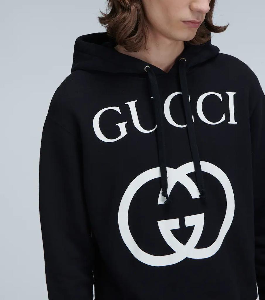 商品Gucci|互扣式双G印花兜帽卫衣,价格¥9639,第7张图片详细描述