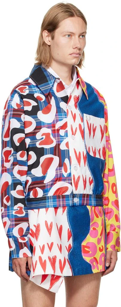 商品Charles Jeffrey Loverboy|Multicolor Fred Perry Edition Patchwork Jacket,价格¥2091,第2张图片详细描述