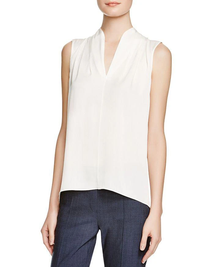 商品Tahari|Judith Stretch Silk Blouse,价格¥399,第1张图片