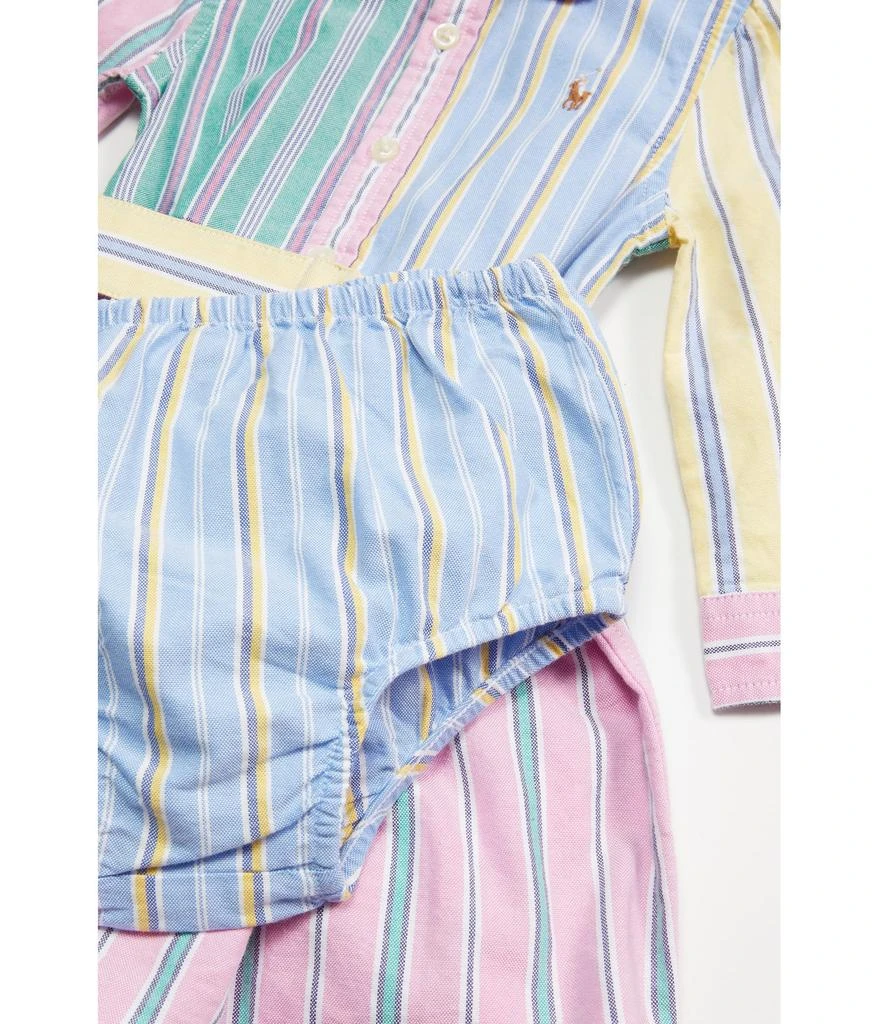 商品Ralph Lauren|Belted Oxford Fun Shirtdress & Bloomer (Infant),价格¥328,第2张图片详细描述
