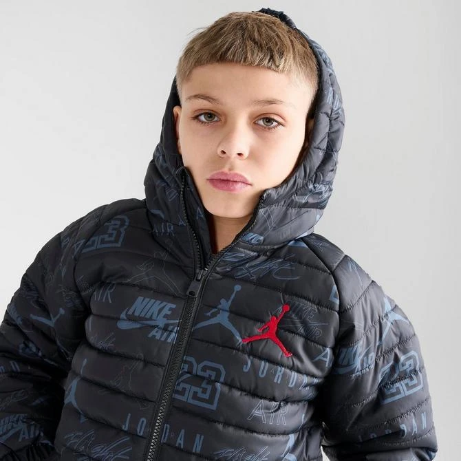 Kids' Jordan Allover Print Tonal Puffer Jacket 商品