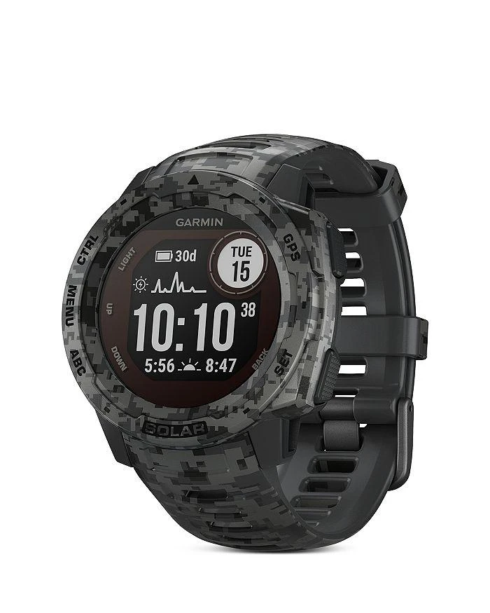 商品Garmin|Instinct Solar Sportsman Edition Smart Watch, 45mm,价格¥3404,第5张图片详细描述