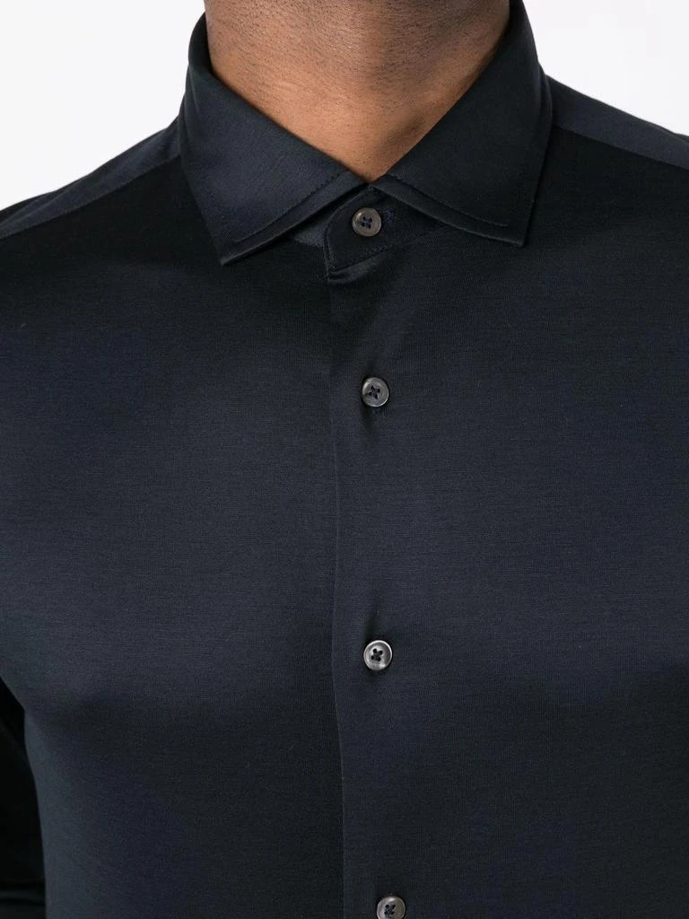 商品Emporio Armani|EMPORIO ARMANI - Cotton Blend Shirt,价格¥1486,第2张图片详细描述