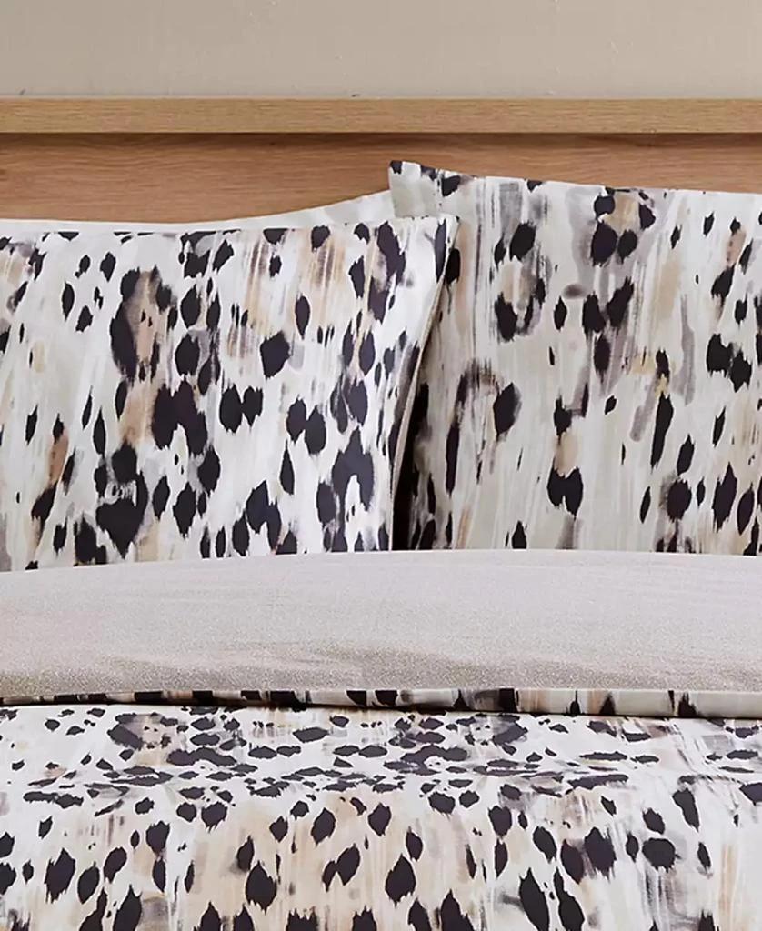商品Kenneth Cole|CLOSEOUT! Abstract Leopard 3 Piece Duvet Cover Set,价格¥1447,第4张图片详细描述