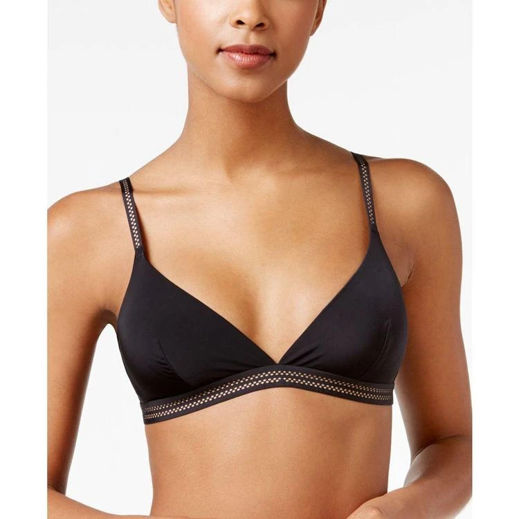 商品DKNY|Essential Microfiber Dotted-Trim Bralette DK2013,价格¥143,第1张图片