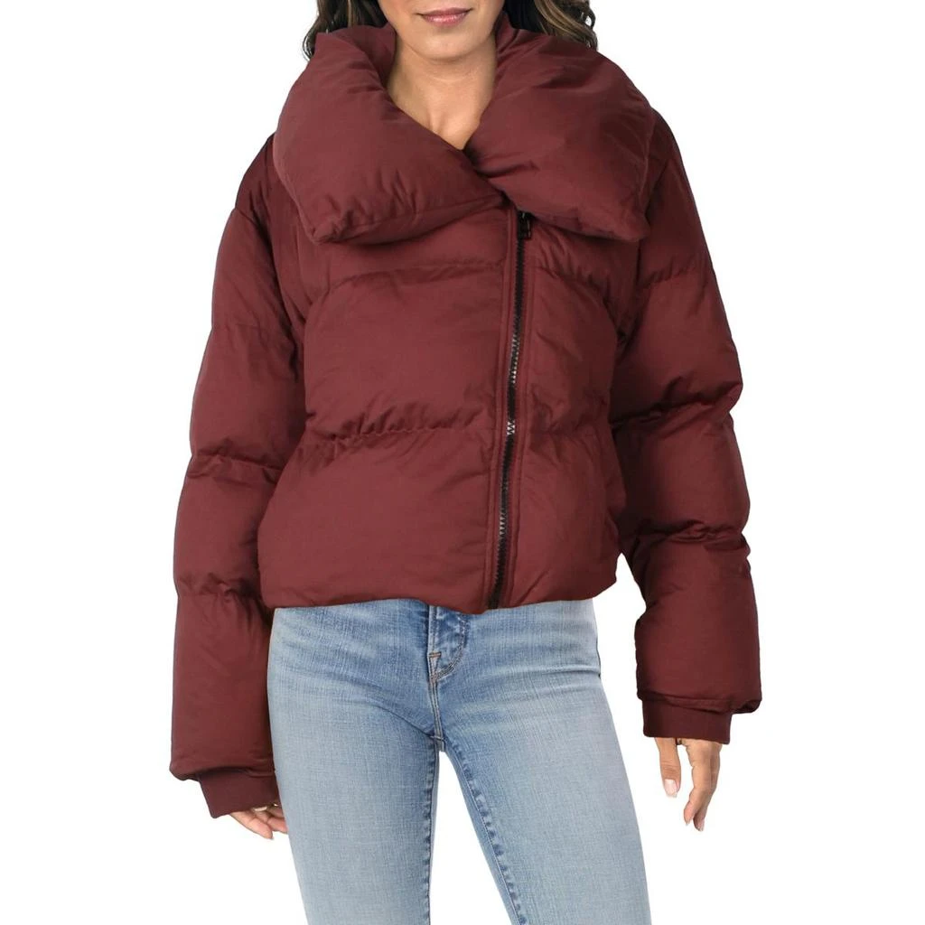 商品Avec Les Filles|Avec Les Filles Women's Heavyweight Cropped Puffer Jacket,价格¥248,第1张图片