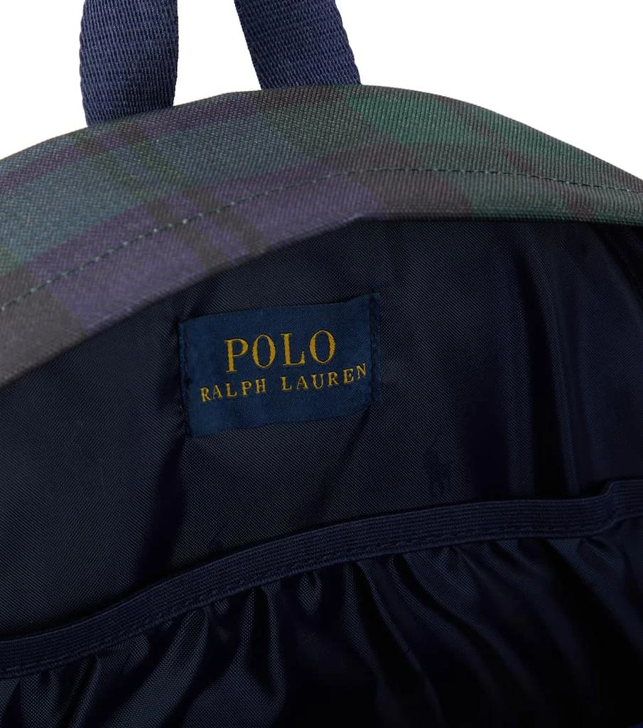 商品Ralph Lauren|Polo Bear格纹双肩包,价格¥957,第3张图片详细描述