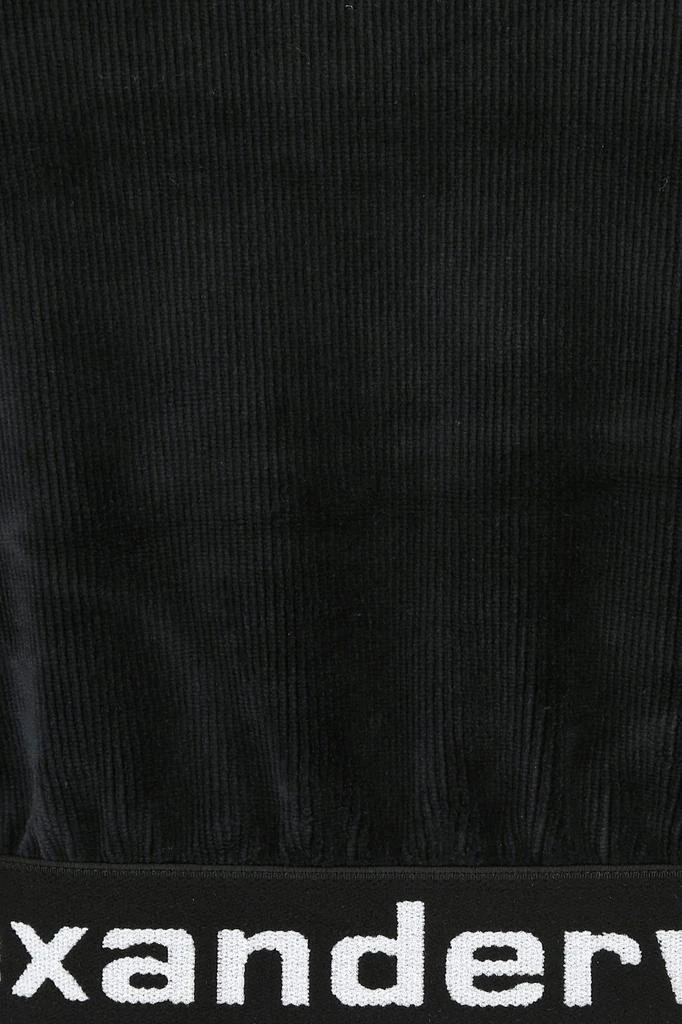 商品Alexander Wang|Black stretch chenille sweatshirt,价格¥2426,第2张图片详细描述