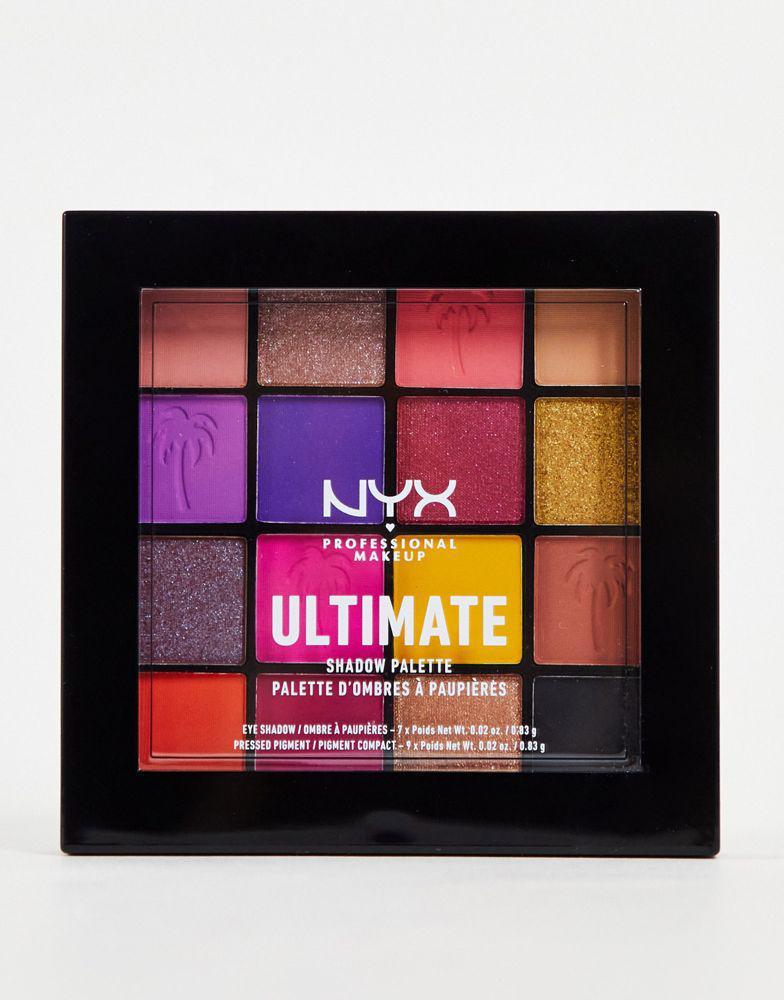 商品NYX Professional Makeup|NYX Professional Makeup Ultimate 16 Shade Festival Eyeshadow Palette,价格¥150,第1张图片