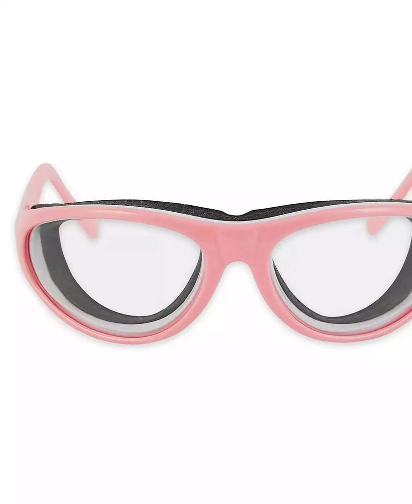 Plastic 5.5" x 6.5" x 1.5" Onion Goggles - Pink Frame 商品